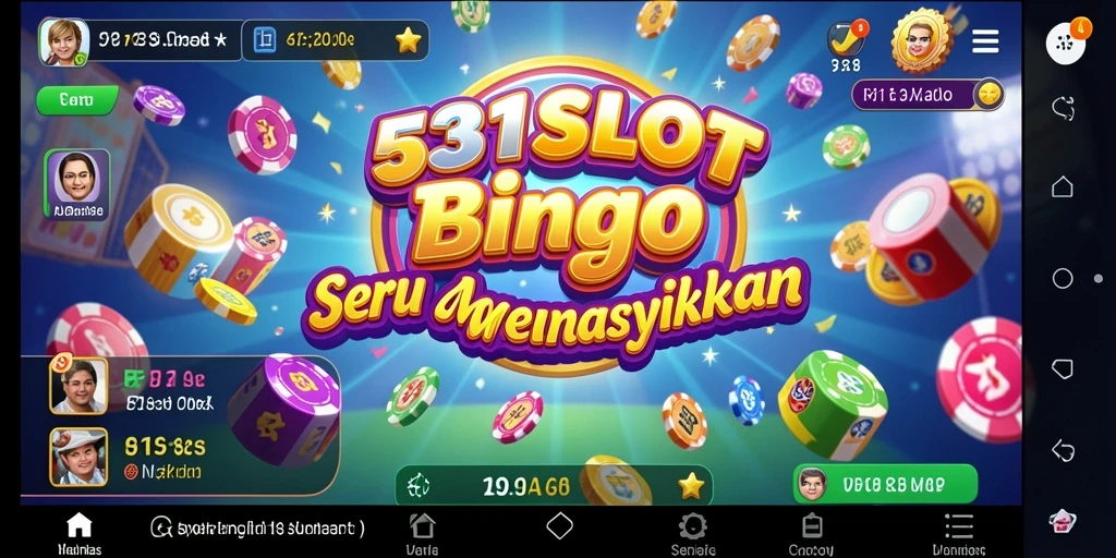 Tampilan seru permainan Bingo di 531SLOT.