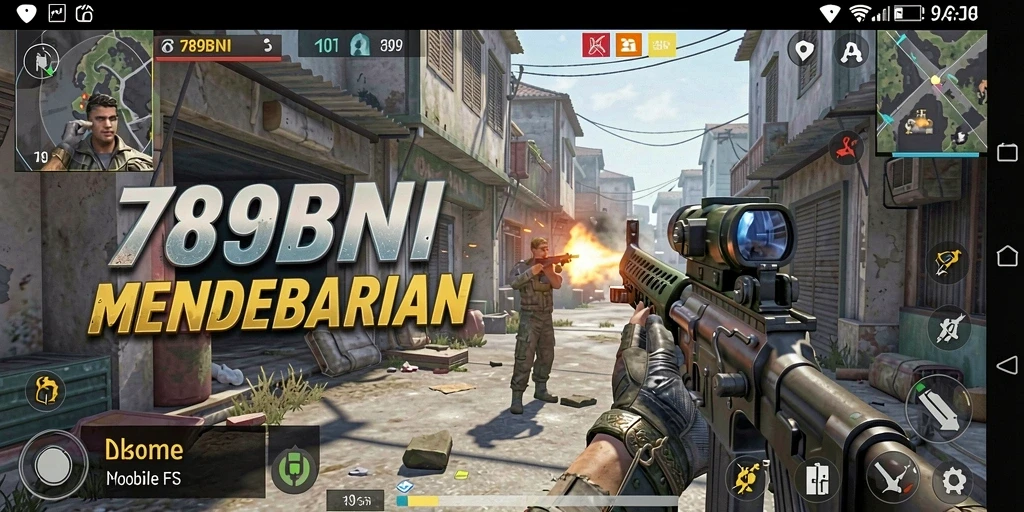 Screenshot gameplay 789BNI yang menunjukkan aksi tembak-menembak seru.