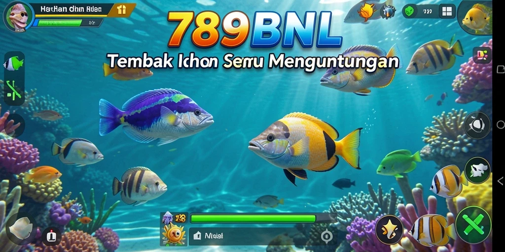 Gameplay seru dalam 789BNL saat menangkap berbagai jenis ikan.