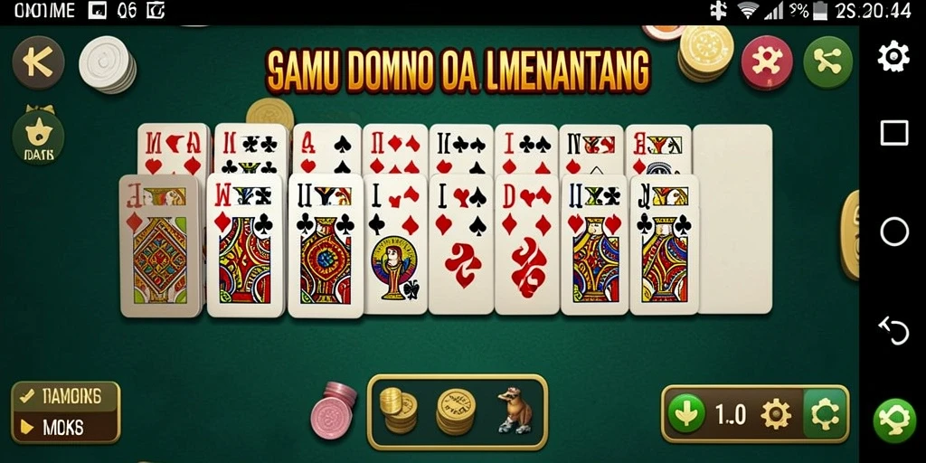 Tampilan gameplay seru D06 dengan duel pemain Domino.