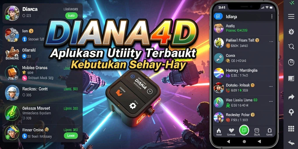 Tampilan utama DIANA4D menampilkan antarmuka intuitif dan fitur-fitur bermanfaat.