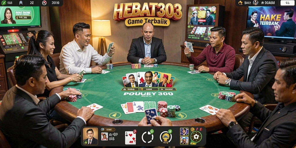Tampilan gameplay seru dan menegangkan di HEBAT303.