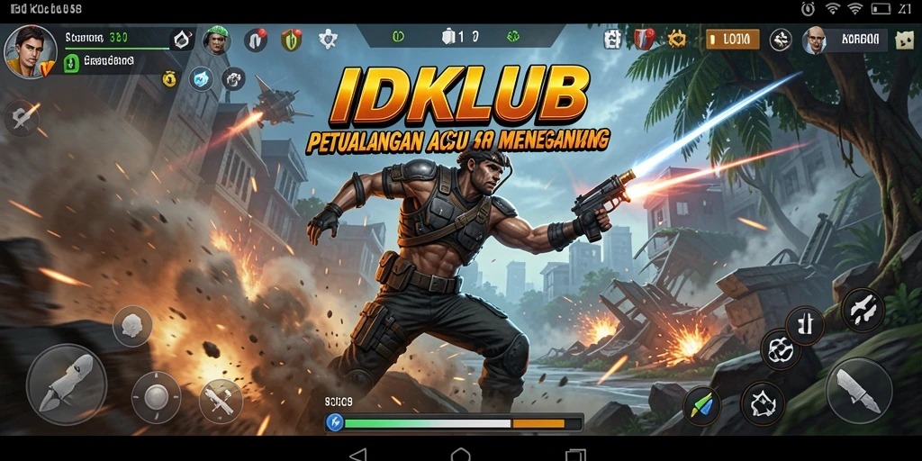 Tampilan seru dari gameplay <strong>IDKLUB</strong> yang menghadirkan aksi menegangkan.