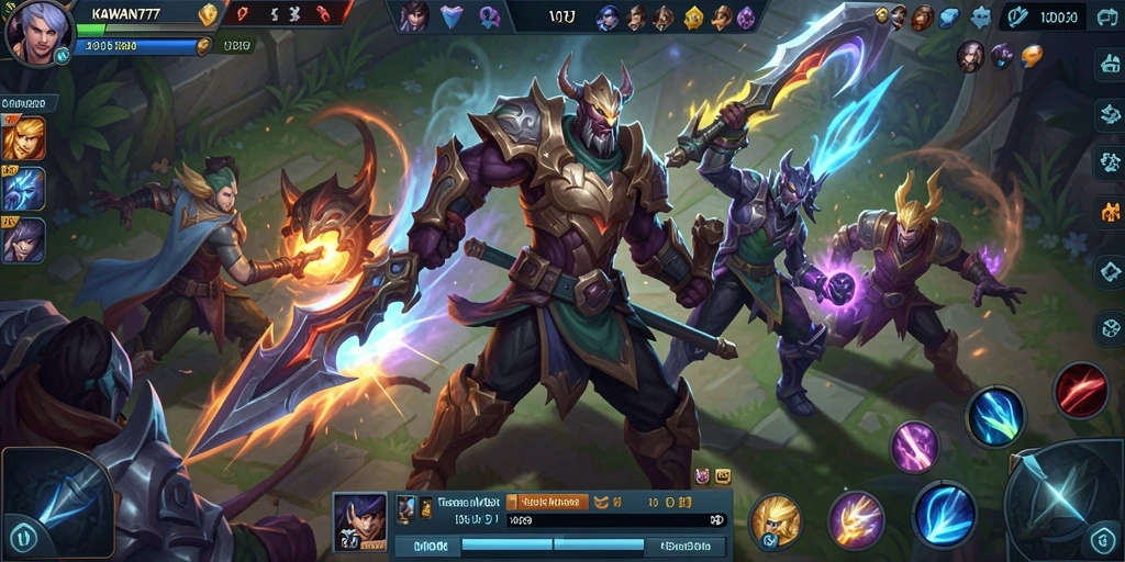 Gameplay mendebarkan di KAWAN777 dengan pahlawan unik.