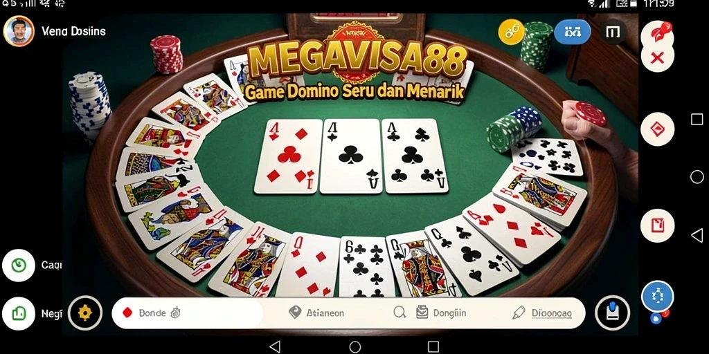 Tangkapan layar menampilkan gameplay seru dalam MEGAVISA88.