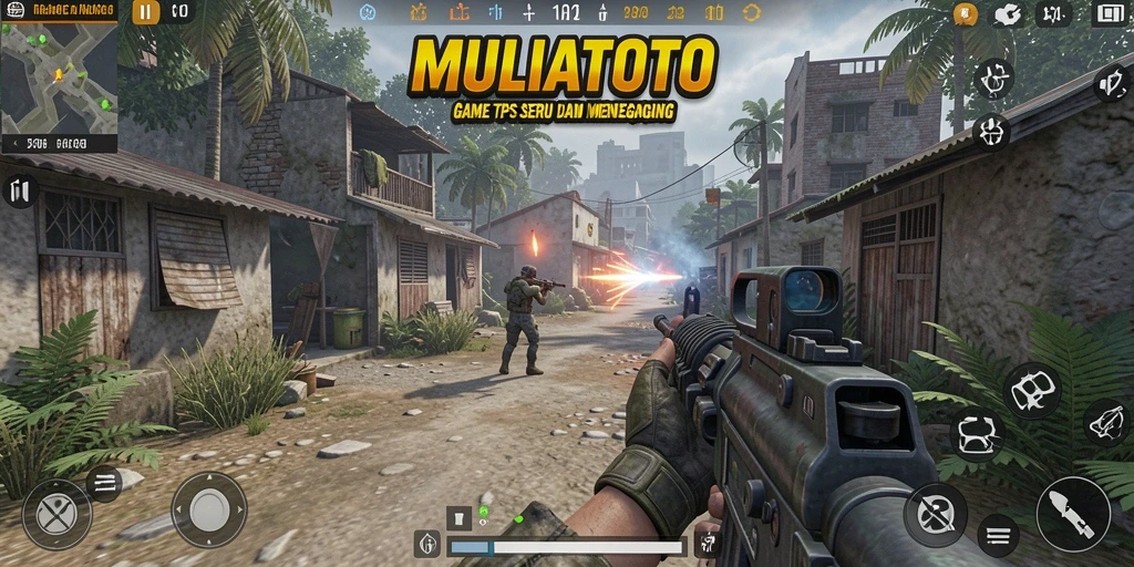 Tampilan gameplay seru dan menegangkan dari MULIATOTO.