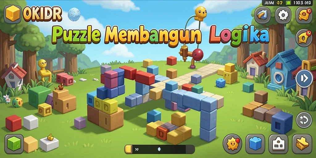 Tampilan menarik dari gameplay OKIDR yang penuh tantangan.