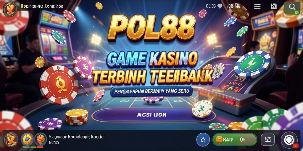 Screenshot POL88 menampilkan gameplay seru dan interaktif dari kasino.