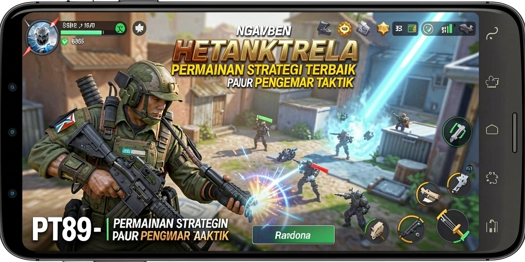 Screenshot PT89 menampilkan aksi intens dan strategi mendebarkan dalam pertempuran.