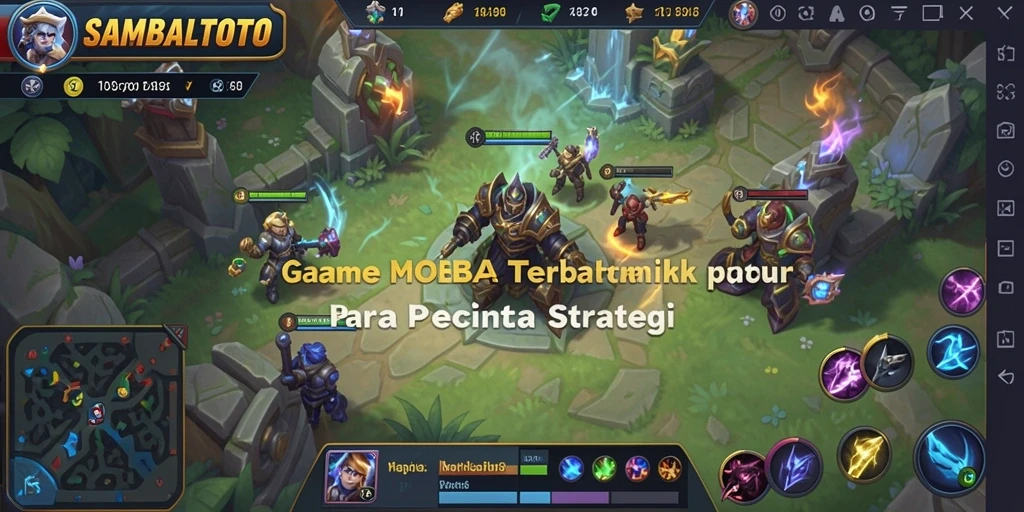 Tampilan atraktif dari gameplay intens SAMBALTOTO.