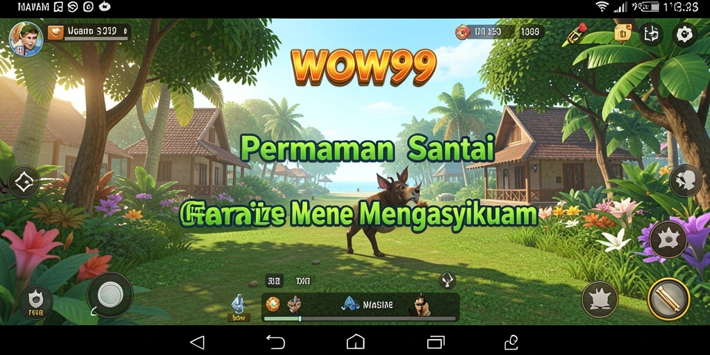 Tampilan gameplay WOW99 yang menyenangkan dan penuh tantangan.