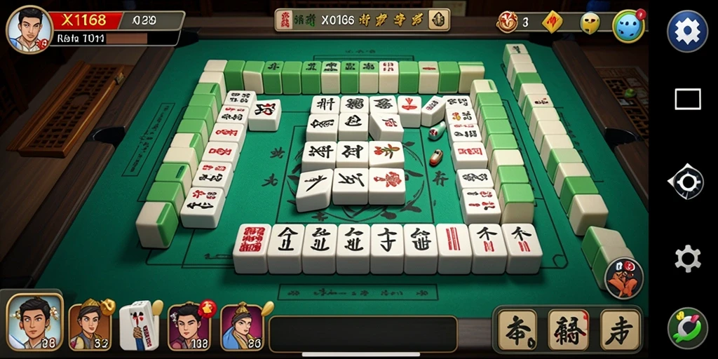 Tampilan gameplay X168 yang menarik dan penuh warna.