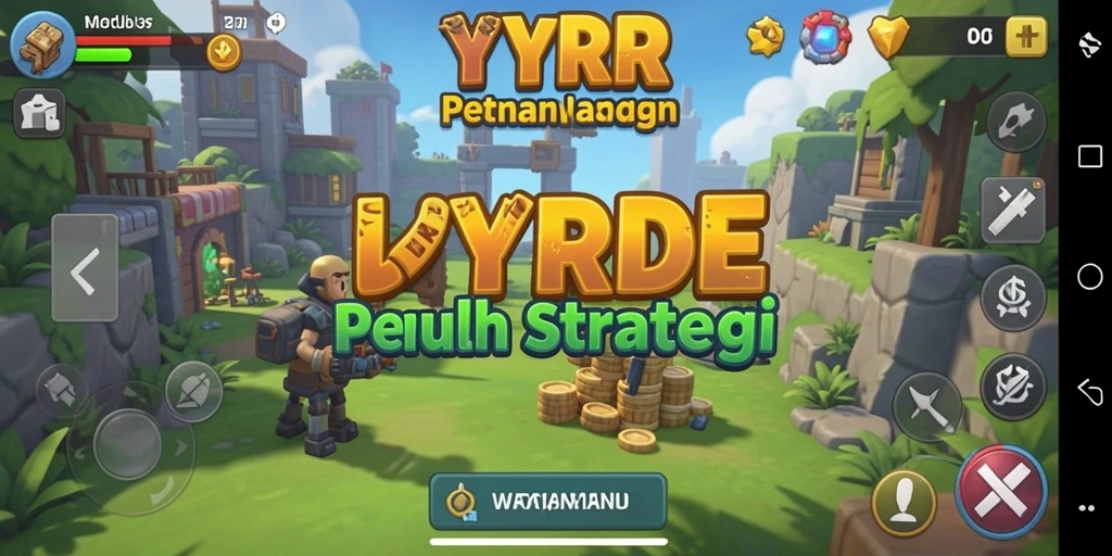 Tampilan gameplay YYRR menampilkan keseruan strategi Idle.